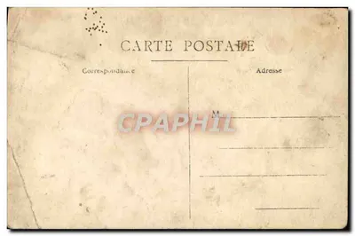 Groupe d'enfants avec une religieuse — scène de classe ou d'école — éditeur non visible — Achterkant
