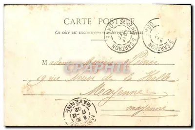 AUVERGNE - O Castelo de Murols - I — Clermont-Ferrand, editor P. Juliot — Verso