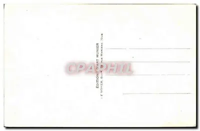 Juan-les-Pins — La Plage — Edities D'Art Munier, n°70 — Achterkant