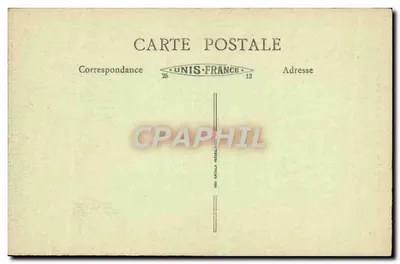 Lyon — Hotel de Ville i Fontaine Bartholdi — B.F. n°390 — Rewers