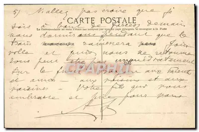 Vichy — A Igreja — fot. GUNNERSON, edit. Cusset-Vichy — Verso