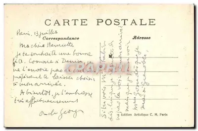 A Provedora — Chardin — Museu do Louvre — Edição C. M. — Verso