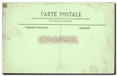 Châtel-Guyon — Kąt Parku i źródła Germaine i Deval — wydawca nieodczytalny — Rewers
