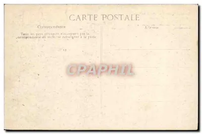 Reims — Hotel de Ville — editor não identificado, n° de série 96 — Verso