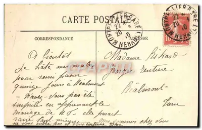 Montpellier — La Place de la Préfecture — Rewers