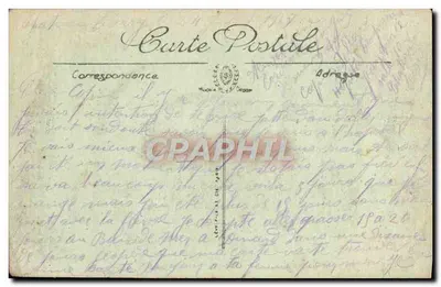 Zamek Thierry — Liceum Jean de La Fontaine — Ehrhard, Fot., Château-Thierry — Rewers