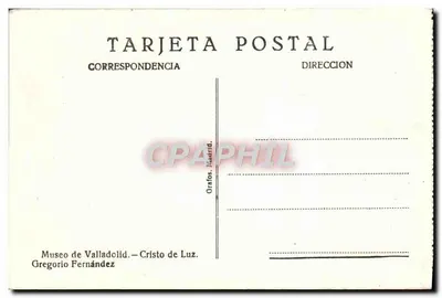 Cristo de Luz — Muzeum w Valladolid — Gráficos Madrid — Rewers