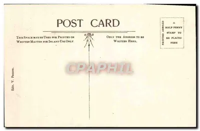 St. Hugh's Charterhouse, Sussex — Capela da Família — Edit. V. Paccon — Verso