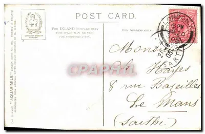 Londres — Bank of England e Royal Exchange — Landerer & Bacon — Verso