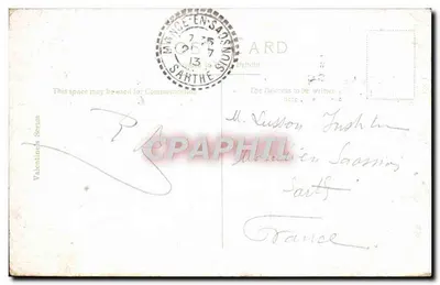 Vue aérienne de la ville de Londres — Saint-Paul — éditeur anonyme, série Valentine — Rewers
