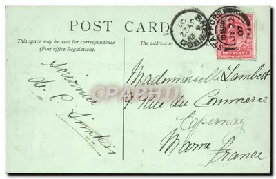 LONDON W. — Wzgórze Marmurowe — LL. — n° 209 — Rewers