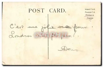 LONDRES — Os escritórios da Guerra e das Relações Exteriores vistos a partir do Parque St. James — LL, n°150 — Verso