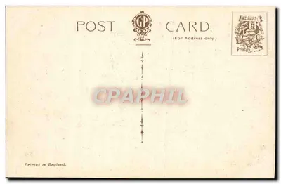 Armadura de Henri VIII — Torre de Londres — Foto Cale & Polden Ltd, n° 4944 — Verso