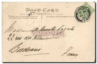 Edward y Éléonore revisan a los caballeros — Episodio IV — Lambert Weston & Son Ltd. Dover 8 — Reverso