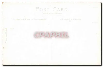 Dover Castle — widok na zamkowy z wzniesienia — seria Valentine's n°26926 — Rewers