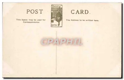Zamek w Conwy — widok panoramiczny — seria Dainty — Rewers