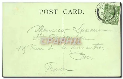 Jersey — St-Helier — Zamek Elizaby na niskiej wodzie — LL. — 47 — Rewers