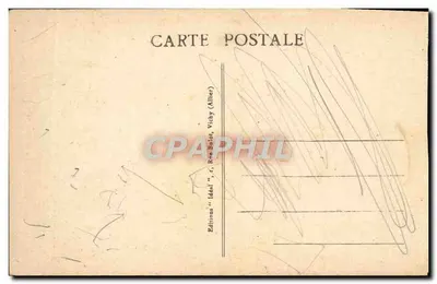 Vichy — Brzegi rzeki Allier — Wydawca Ideal, nr 421 — Rewers