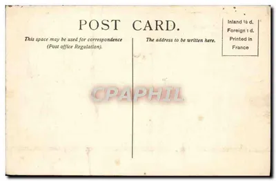Cockington Lodge — Torquay — LL. — Verso