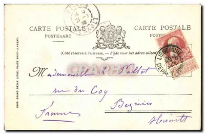 Liège — Uma das Cortes do Palácio — Verso