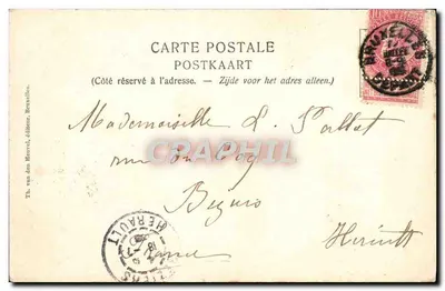 Bruges — O Hotel de Cidade — Th. van den Heuvel, Bruxelas, n°33 — Verso
