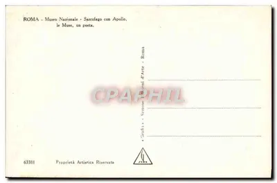 Sarcyfag z Apollonem — Muzeum Narodowe — Wydawnictwo Art Roma — Rewers