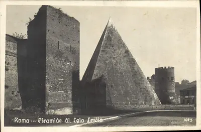 Rzym — Piramida Caja Cestius — wydawca nieznany, nr serii 1625