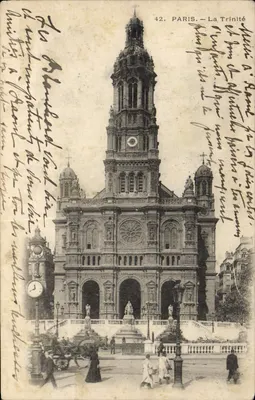 Paris - La Trinité — éditeur imprimeur non visible, n° de série 42
