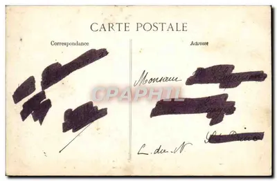 París — Jardín del Luxembourg — Sobre los planos de Salomon de Brosse — Superficie 25 hectáreas — Reverso