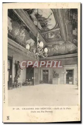 Câmara dos Deputados — Sala dos Passos Perdidos — A. Papper, foto, R. Courbevoie, Garenne-Saine, N° 25