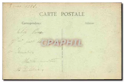 Castillo de Flamboin — Canal y Gran Puente — Editor: C. Bérenger, n° 33 — Reverso