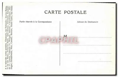 Chamonix — Wierzchołek Brévent i Góra Blanc — Widok z Kanału — Rewers
