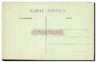 Antieke ansichtkaart Poitiers — Notre-Dame-la-Grande — Zijden West en Zuid — Achterkant