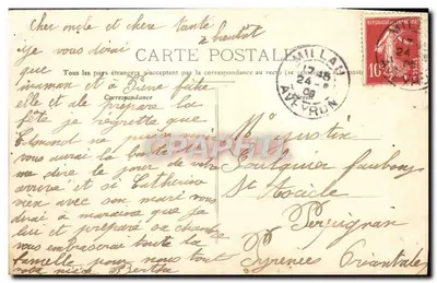 Gorges van de Tarn — Voorbij het Pas du Souci — A.P. Millau — Achterkant