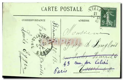 Biarritz — Efeito de Ondas — LL. n° 241 — Verso