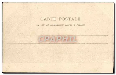 Pau. Zamek. Widok z boku — D. T. Wydawca, Lourdes — Rewers