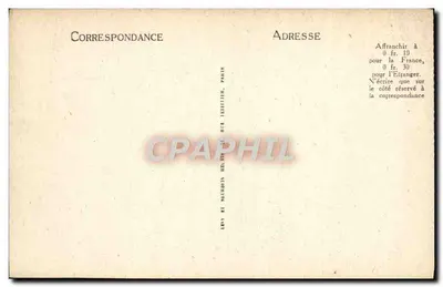 Zamek Cheverny — Portret Anny de Thou, Pani Cheverny — seria 309 — Rewers
