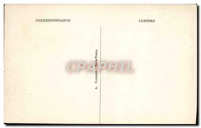 Chambord — O Castelo — O Oratório de Francisco I — A.P. — Verso