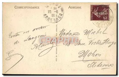 LANGEAIS — O Castelo — Facha Meridional — LL — Verso