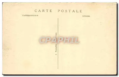 Chambord — Zamek przez drzewa (fasada północna) — A.P. — Rewers