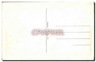 Blois — O Castelo — Ala Luís XII — A Fachada Interna — J. E. Bulloz Editor — Verso