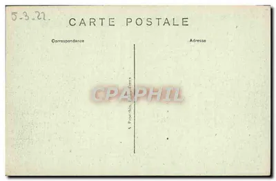 Chenonceaux — Zamek (strona południowo-wschodnia) — A.P. — Rewers