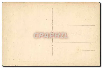Cheverny - Le Château — éditeur A. Papegh - n°8 — Rewers