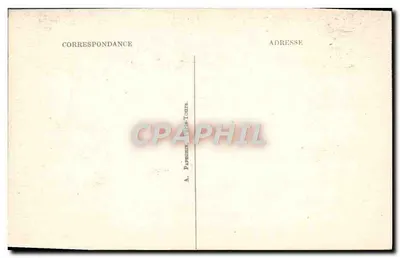 Chambord — Quarto e cama do Conde de Chambord — A. P. — Verso