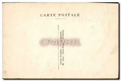 Moissac - Portal da Igreja de São Pedro — Ed. Gainard, n°3 — Verso