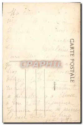 Niort — Północny portal kościoła Najświętszej Maryi Panny (XIX wiek) — kolekcja Max Minard — Rewers