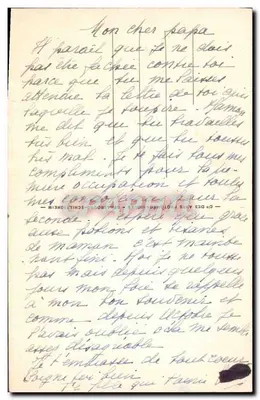 St-BENOIT-sur-LOIRE — A Basílica — Déambulatório da Cripta — Edição Mahy n°11 — Verso