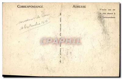 Paris — Igreja de São Etienne-du-Mont — O Túmulo de Santa Geneviève — ND — Verso