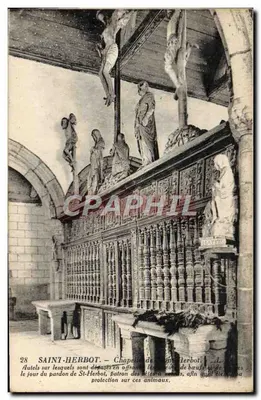 Saint-Herbot — Capela de Saint-Herbot — L. L. — n°28