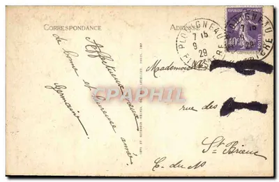 Saint-Herbot — Capela de Saint-Herbot — L. L. — n°28 — Verso